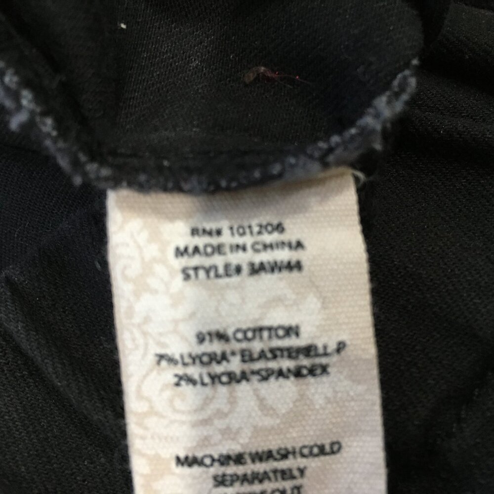 Soft Surroundings Black Snap Button Hem Pull On C… - image 3